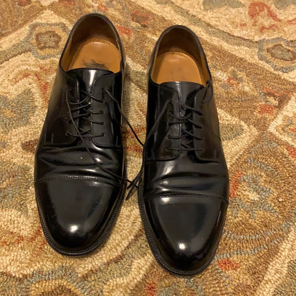 Black Cole Haan lace up shoe size 12